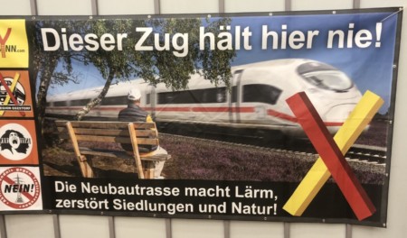 Trassenplanungen der Bahn für eine Strecke Hamburg/Bremen – Hannover
