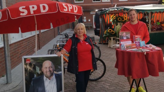 SPD Infostand Fleestedt